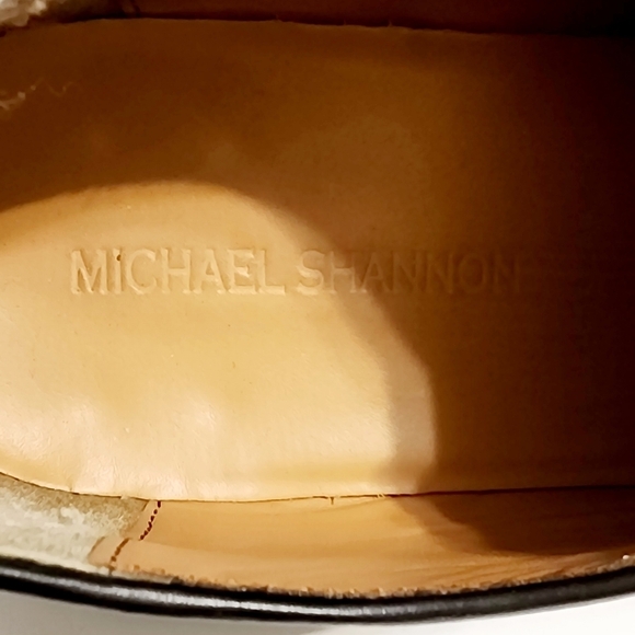 Michael Shannon Men's Leather Banbury Shoes Size 11.5 - Picture 6 of 7